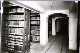 [Aspecto del ala de los almacenes de libros de la Sala Norteamericana]
