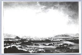 [Vista de los alrededores de Santiago]