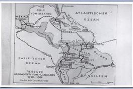[Rutas de viaje de Alexander Von Humbodlt 1799-1804]