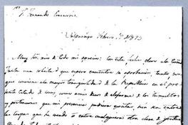 [Carta manuscrita de Bernardo O'Higgins]
