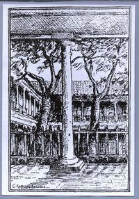 [Dibujo de pilar y corredores]