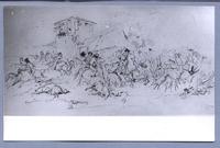 [Indios asaltando caserío]