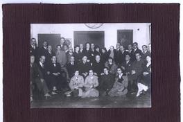 [Guillermo Feliú Cruz y grupo de personas]