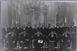 [Arturo Alessandri Palma] [en la presentación de credenciales del embajador de Brasil Sr. Nabuco].