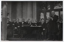 [Ramón Barros Luco, a la izquierda Manuel Rivas Vicuña]