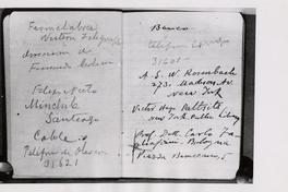 [Librito de Apuntes de José Toribio Medina]