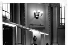 [Biblioteca Nacional. Salón de Lectura, con usuarios sentados]