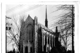 [Iglesia de la American University en donde se nombró Doctor Honorario de Letras a Feliú Cruz]