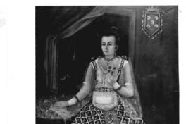 [María Josefa Loayza de la Vega, retrato de cuerpo entero]