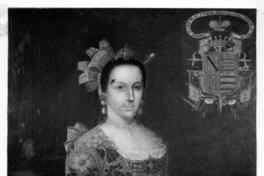 [Joaquina Brun y Carvajal, retrato de medio cuerpo]