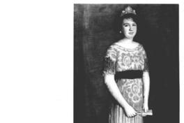 [Elena Errázuriz de Sánchez, retrato de cuerpo entero]