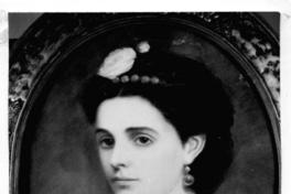 [Isidora Goyenechea de Cousiño, retrato frontal de rostro]