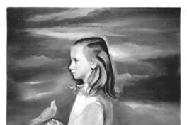 [Carmen Aldunate de Romero, retrato de niña de perfil]