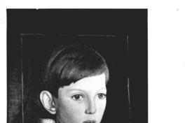 [Patricio Edwards Mackenna, retrato de niño de medio cuerpo]