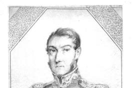 [José de San Martín, retrato de medio cuerpo con uniforme]