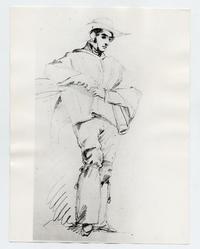 [Dibujo de un huaso o campesino de cuerpo entero]