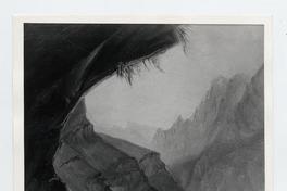 [Quebrada entre las montañas donde pasa un río]