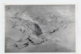 [Dibujo de montañas, titulado "Cuesta del Inca"]