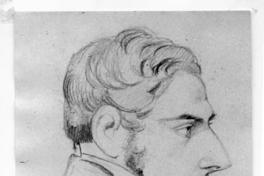 [C. Espin, dibujo de retrato de perfil del rostro]