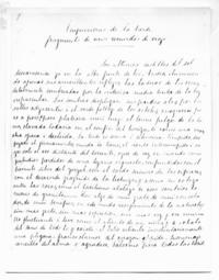 [Manuscrito : página n.13, titulado "Impresiones de la tarde : fragmento de unos recuerdos de viaje" de Blest Gana. Octubre 1890"]
