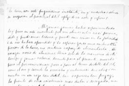 [Manuscrito : página n.33, titulado "Impresiones de la tarde : fragmento de unos recuerdos de viaje" de Blest Gana. Octubre 1890"]