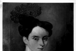 [Carmen Arriagada, retrato de medio cuerpo]