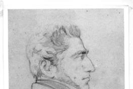 [Eduardo Gutike, retrato de perfil de medio cuerpo]