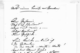 [Manuscrito en alemán]