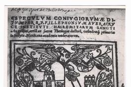 [Portada de libro antiguo en latín]