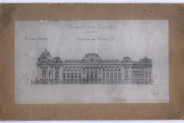 [Museo Histórico, dibujo de la fachada]