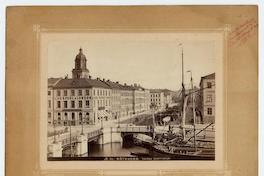 [Puerto de Goteborg, Vestra Hamngatan, Suecia.]