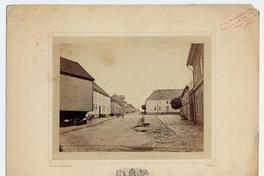 [Vista de una calle de la ciudad de Bergen, Noruega]