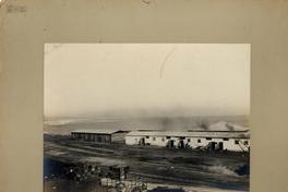 [Vista de terminal portuario de una estación de ferrocarriles]