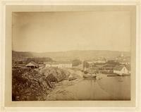 [Vista del puerto de Bergen, Noruega]