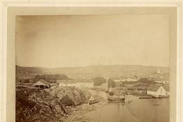 [Vista del puerto de Bergen, Noruega]