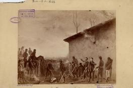 [Cuadro de Enrique Lynch "La Matanza de Lo Cañas", 19 de agosto de 1891]