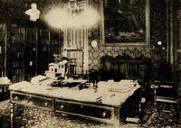 Escritorio de trabajo de Diego Barros Arana