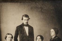 Diego Barros Arana y familia