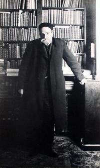 Diego Barros Arana con boina