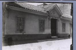 Casa de Don José Miguel de la Barra,