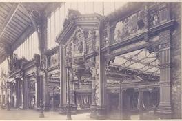 [Album de la Exposición Universal de París de 1889 : Puerta monumental]