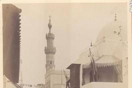 [Album de la Exposición Universal de París de 1889] : Recorrido por un barrio marroquí, "Historia de la Habitación"]