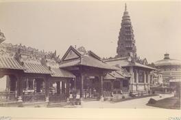 [Album de la Exposición Universal de París de 1889 : Palacio de Cochinchina (Saigón)]