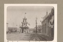 Arco de los obreros, en Punta Arenas
