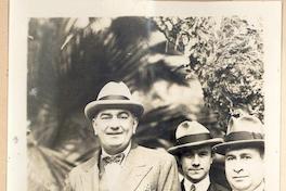 [Agustín Edwards (delegado de gobierno) y Luis Arteaga (comisionado especial de gobierno)]