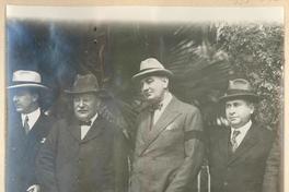 [Samuel Claro, Agustín Edwards y Luis Arteaga]