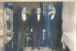 [Guillermo Garay, Samuel Claro y otro no identificado]