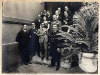 [Ministro Matte Gormaz en una manifestación en la gobernación de Arica].