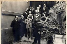 [Ministro Matte Gormaz en una manifestación en la gobernación de Arica].