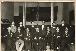 [Directorio de la Colonia china en Arica, inscrita para votar a favor de Chile en el plebiscito]